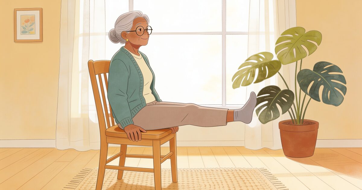 Chair Exercises for Seniors: A Gentle Seated Workout You Can Do Today